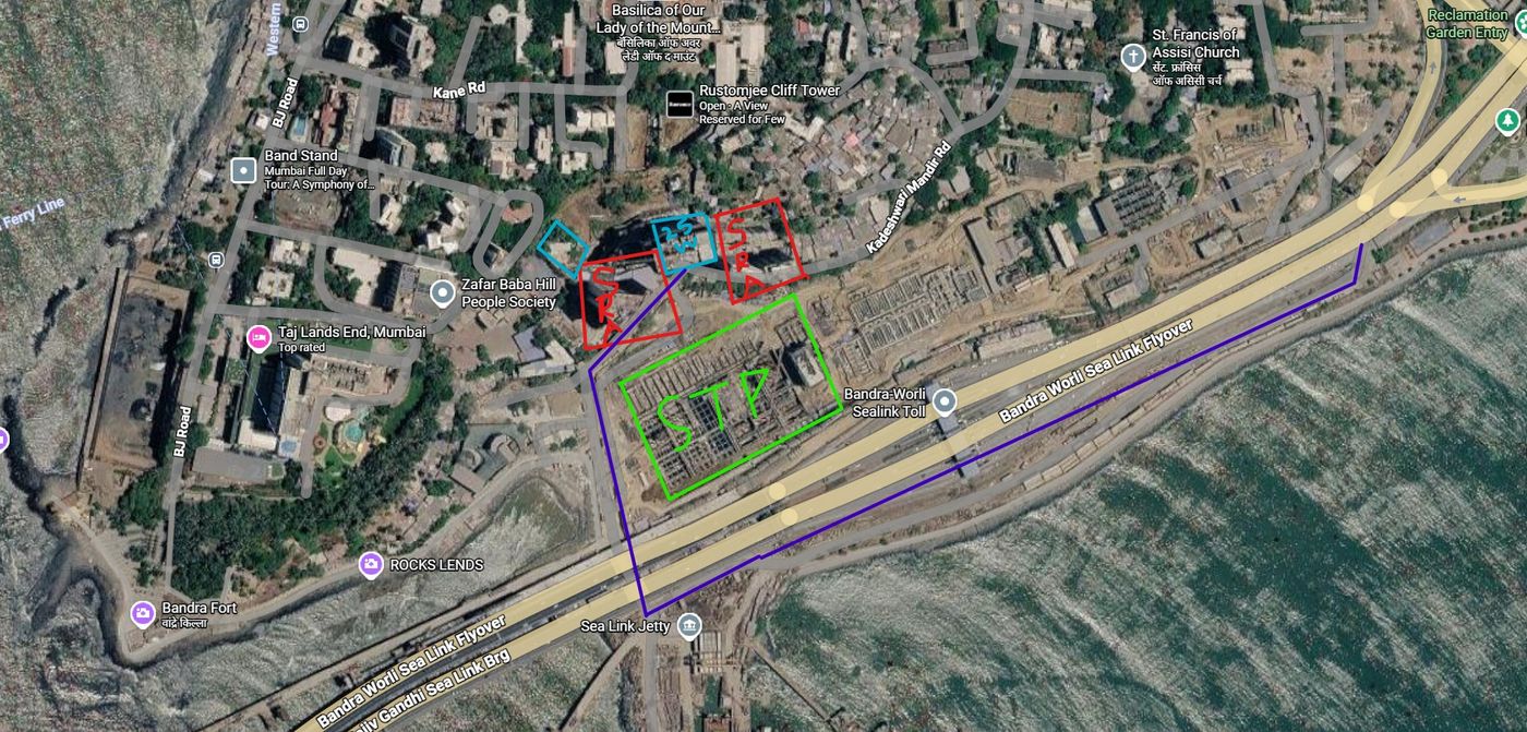 25 West site map