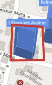 Lifescapes Aquino plot outlined on the Rexray View Map