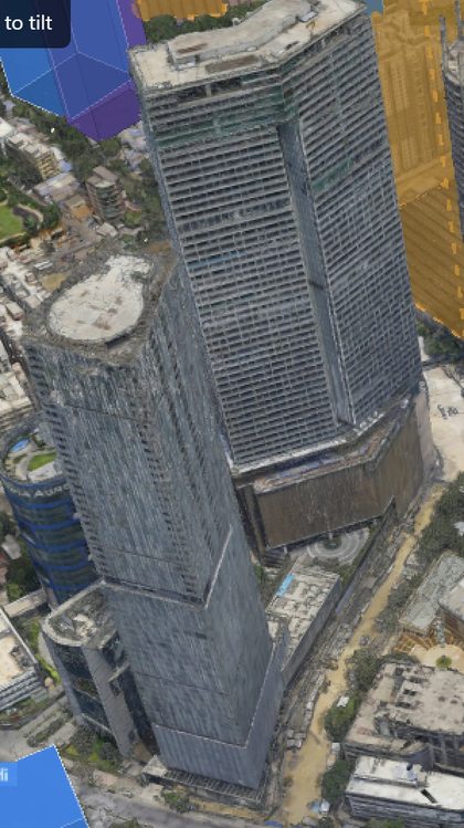 Three Sixty West plot outlined on the Rexray View Map