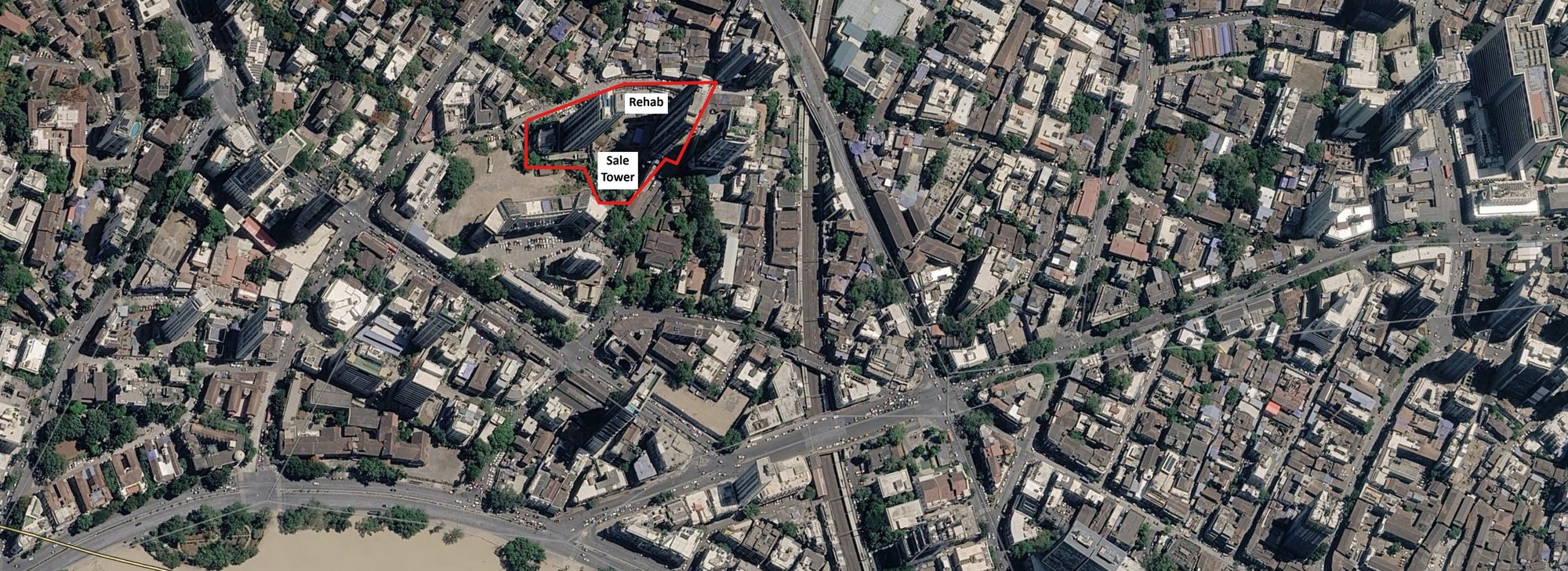 Rexray View Map: Shapoorji Pallonji The Odyssey and its surrounding development modelled at 2032