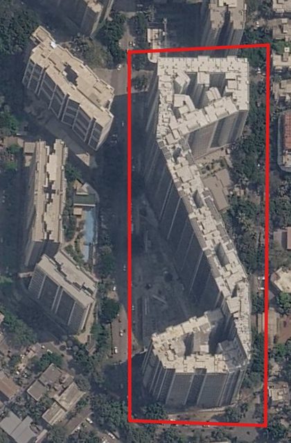 Ten BKC plot outlined on the Rexray View Map